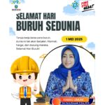 Bagian Umum Setda Kabupaten Ponorogo Mengucapkan Selamat Hari Buruh Internasional tahun 2025