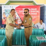 Hambat Peredaran, Diskominfo Gelar Sosialisasi dan Bagikan Brosur Rokok Ilegal
