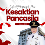BAGIAN UMUM SEKRETARIAT DAERAH KABUPATEN PONOROGO MENGUCAPAKAN SELAMAT MEMPERINGATI HARI KESAKTIAN PANCASILA 1 OKTOBER 2025