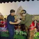 Bupati Serahkan Gunungan, Malam Bersih Desa Gundik, Ki Purbo Asmoro Suguhkan Lakon “Abiyoso Sang Maha Guru”
