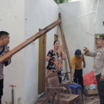 Angin Puting Beliung Rusak Tenda Pernikahan dan Rumah warga