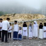 Syukuri Nikmat, Pedagang Monumen Reog Gelar Istighosah dan Santunan Anak Yatim  
